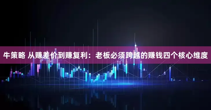牛策略 从赚差价到赚复利：老板必须跨越的赚钱四个核心维度