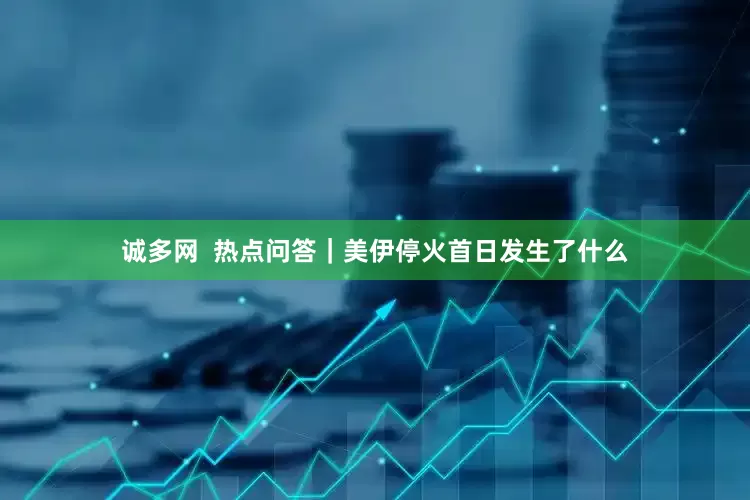 诚多网  热点问答｜美伊停火首日发生了什么